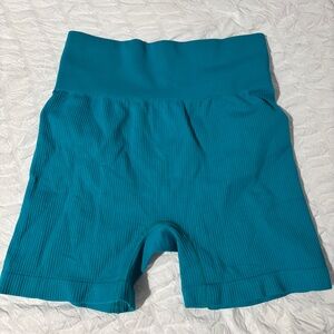 Teal Women's Gym Shorts